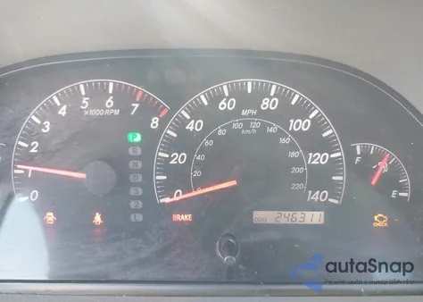 2005 Toyota Camry Le z USA, uszkodzony, nr VIN 4T1BE30K25U519656